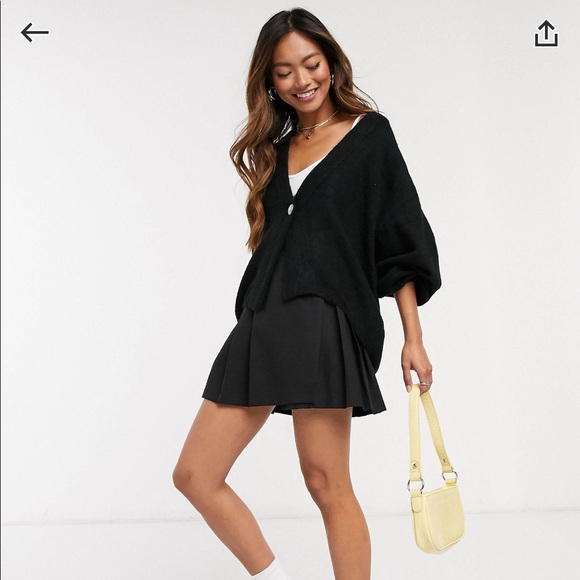 monki oversized cardigan
